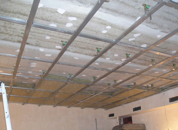 Come realizzare un controsoffitto in lana di roccia casa live Costruire un controsoffitto in cartongesso