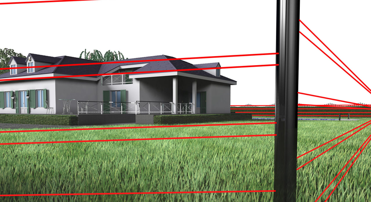 Installare un antifurto perimetrale esterno casa live Sistemi antintrusione prezzi