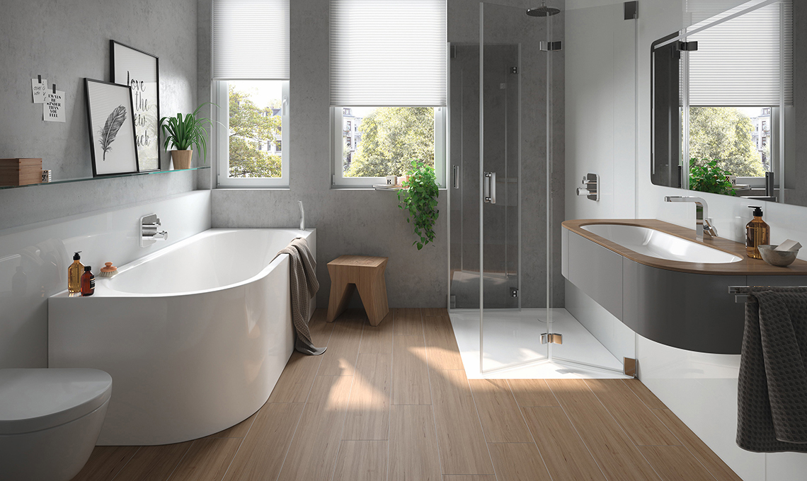 Arredare casa in stile moderno il bagno