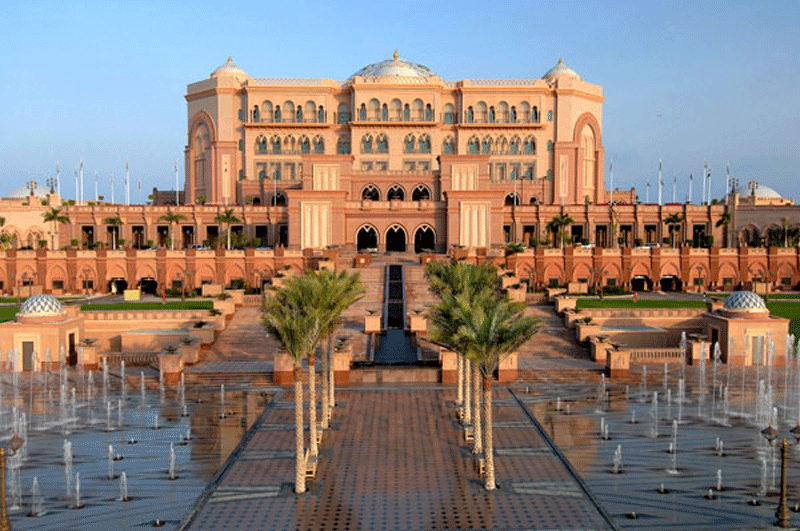 Emirates Palace hotel, Abu Dhabi