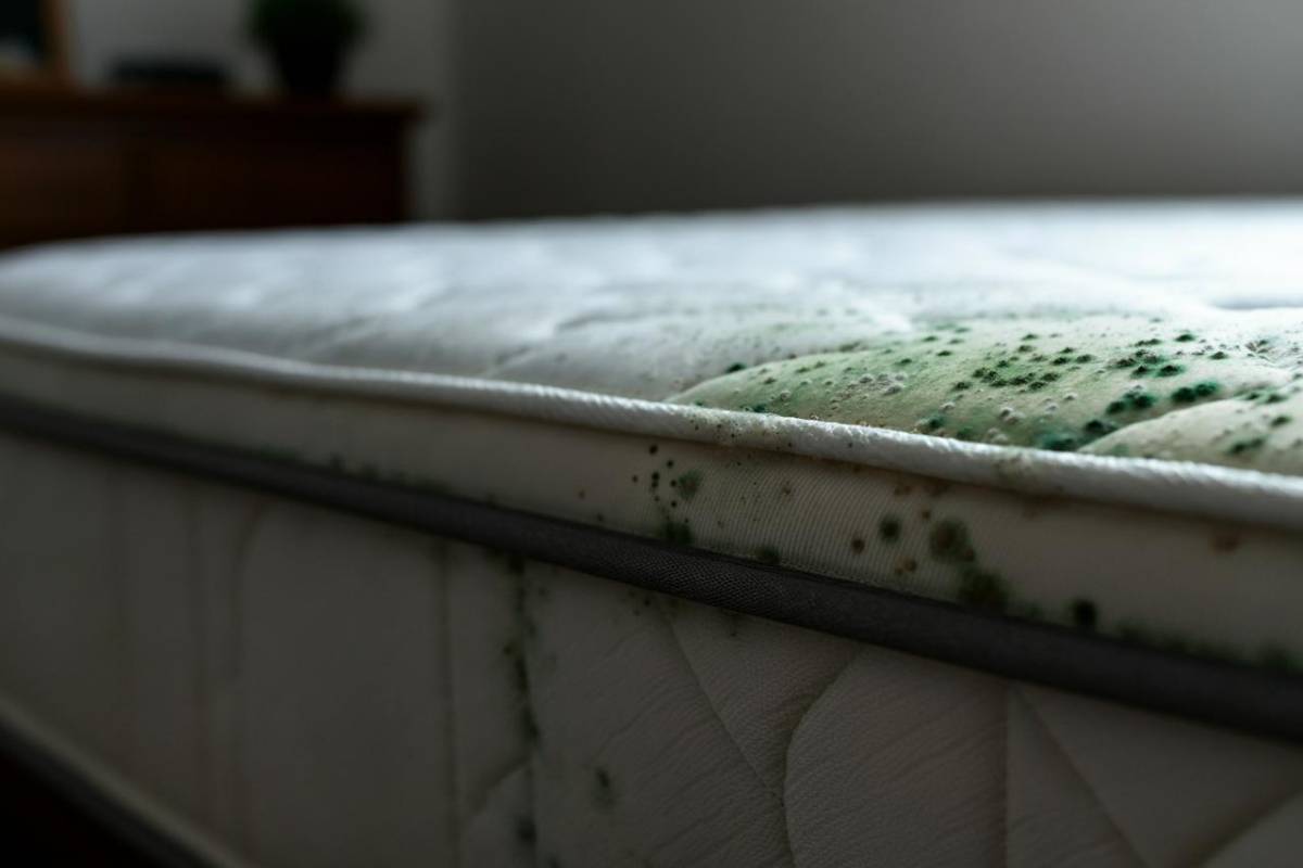 Muffa sul materasso