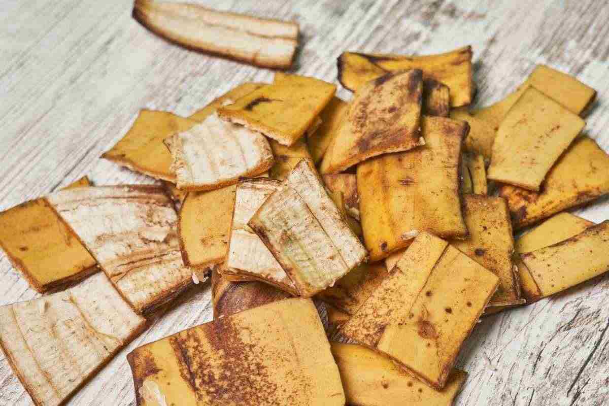 Basta una buccia di banana per avere una casa pulita
