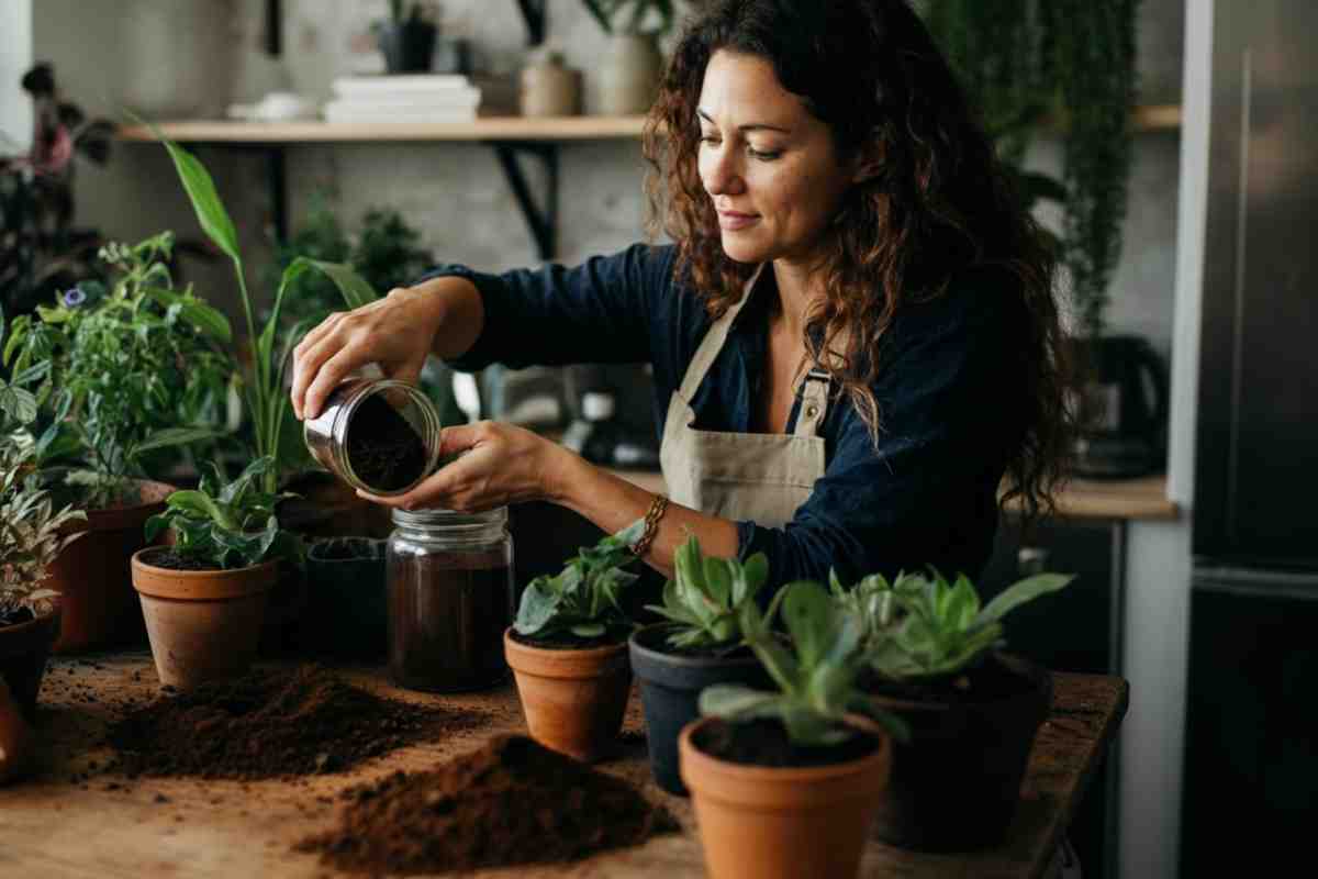 gli usi del caffè in casa