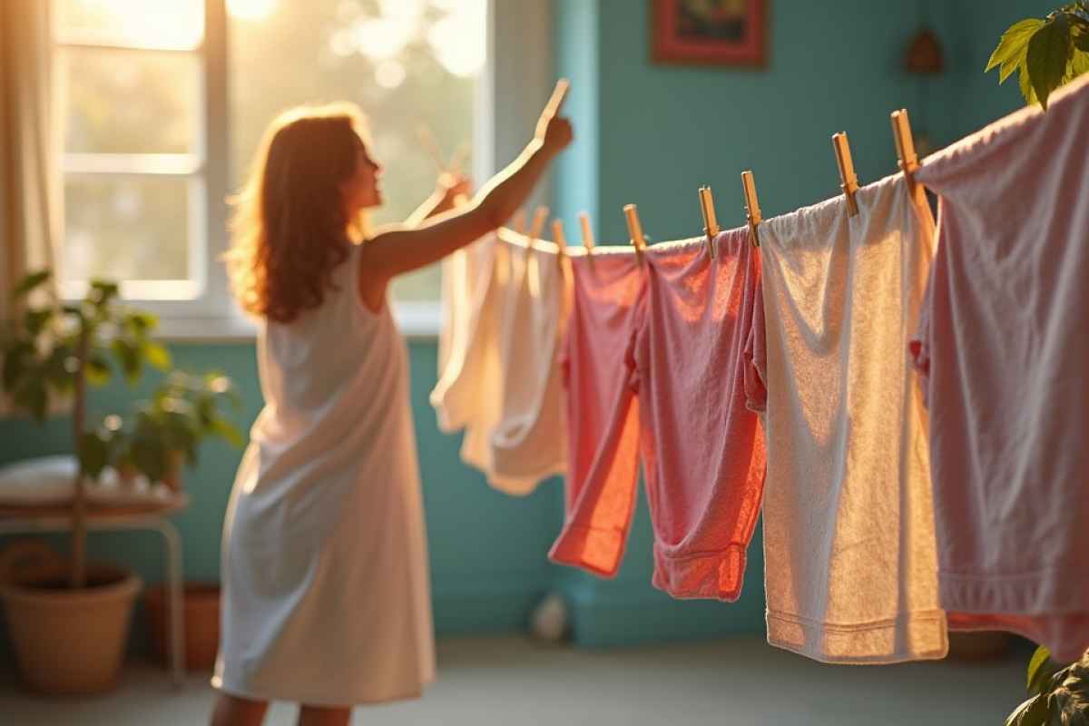 come stendere il bucato per non stirare