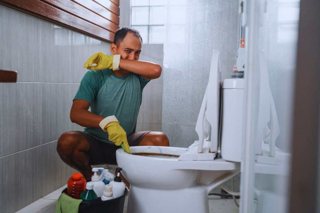 bagno che puzza e oli essenziali