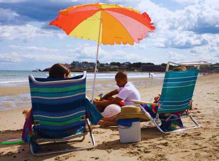 lasciare ombrellone in spiaggia