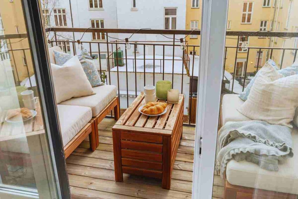 come arredare un balcone