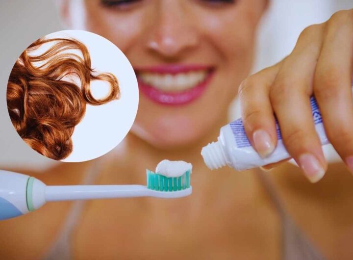 dentifrici fatti con i capelli