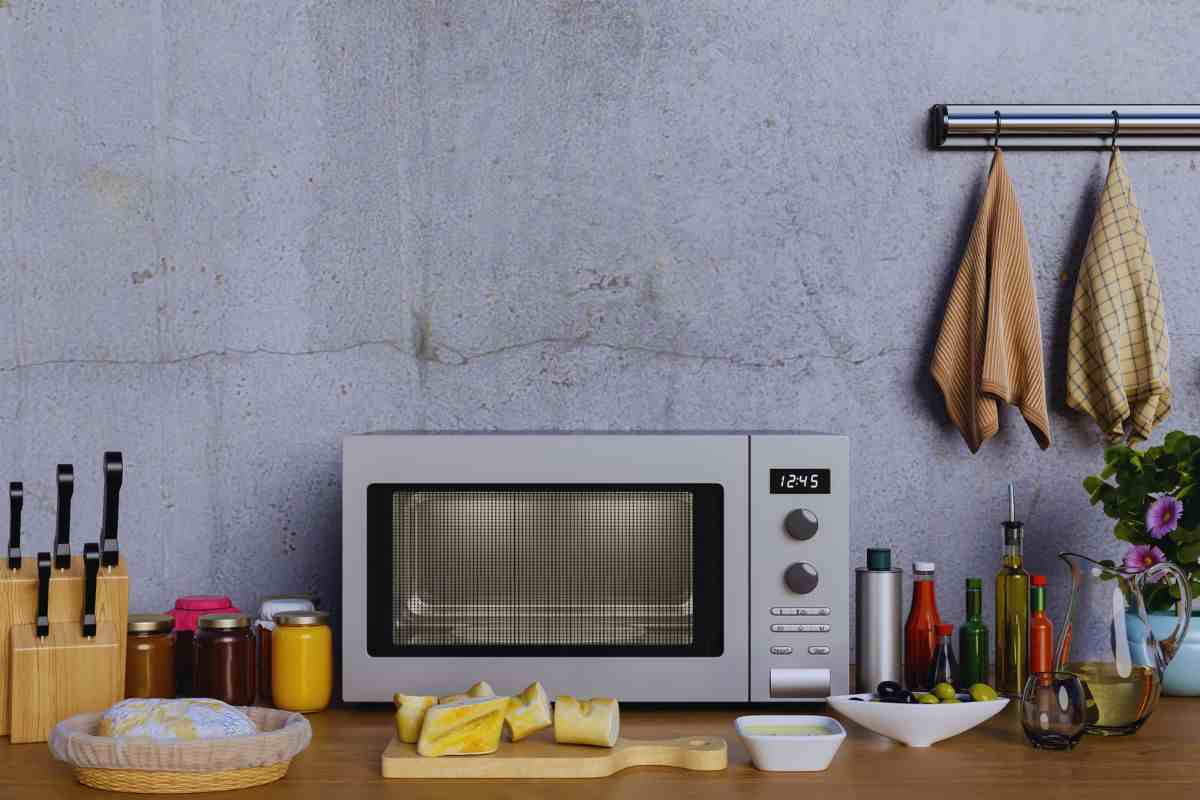 come posizionare il microonde