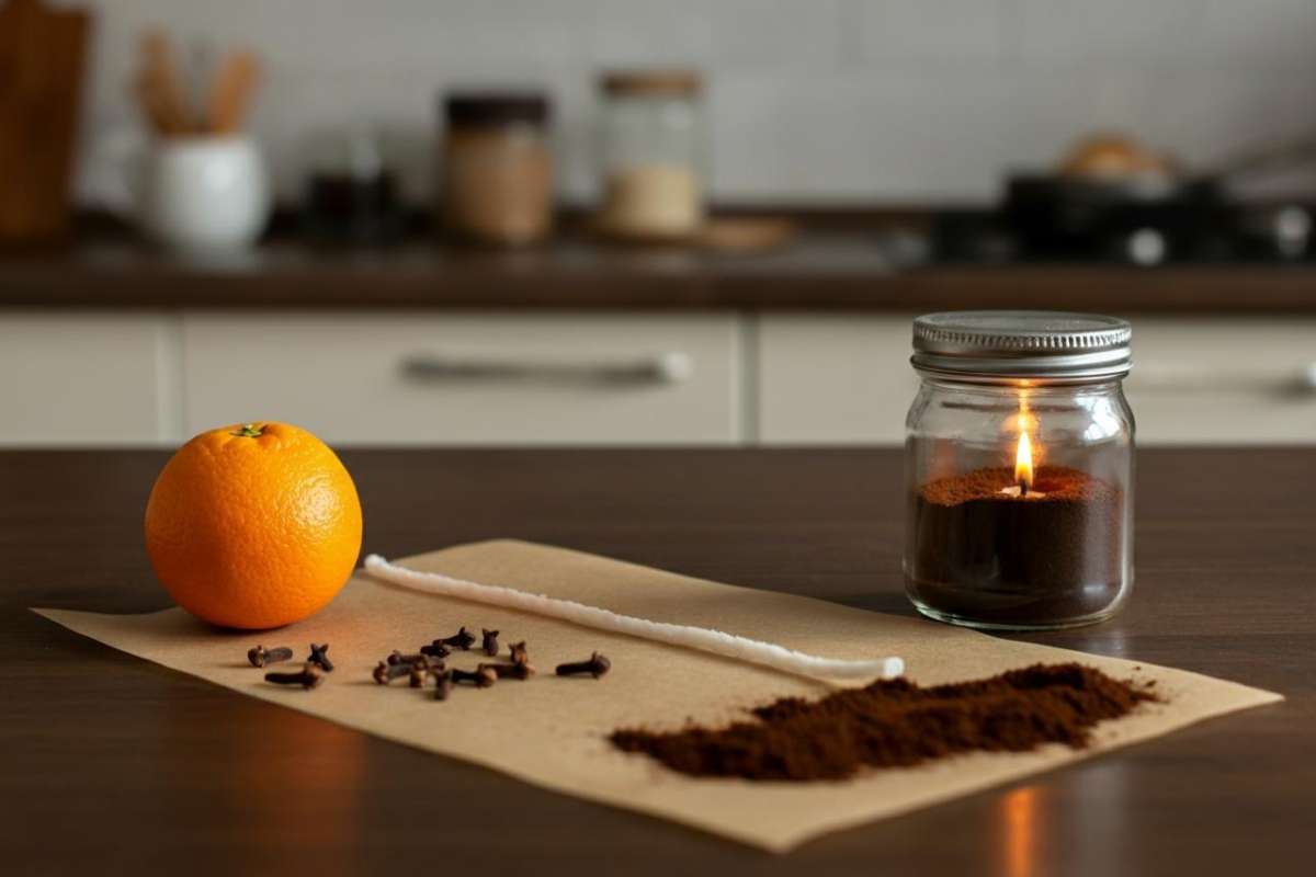 ingredienti per una soluzione naturale anti insetti