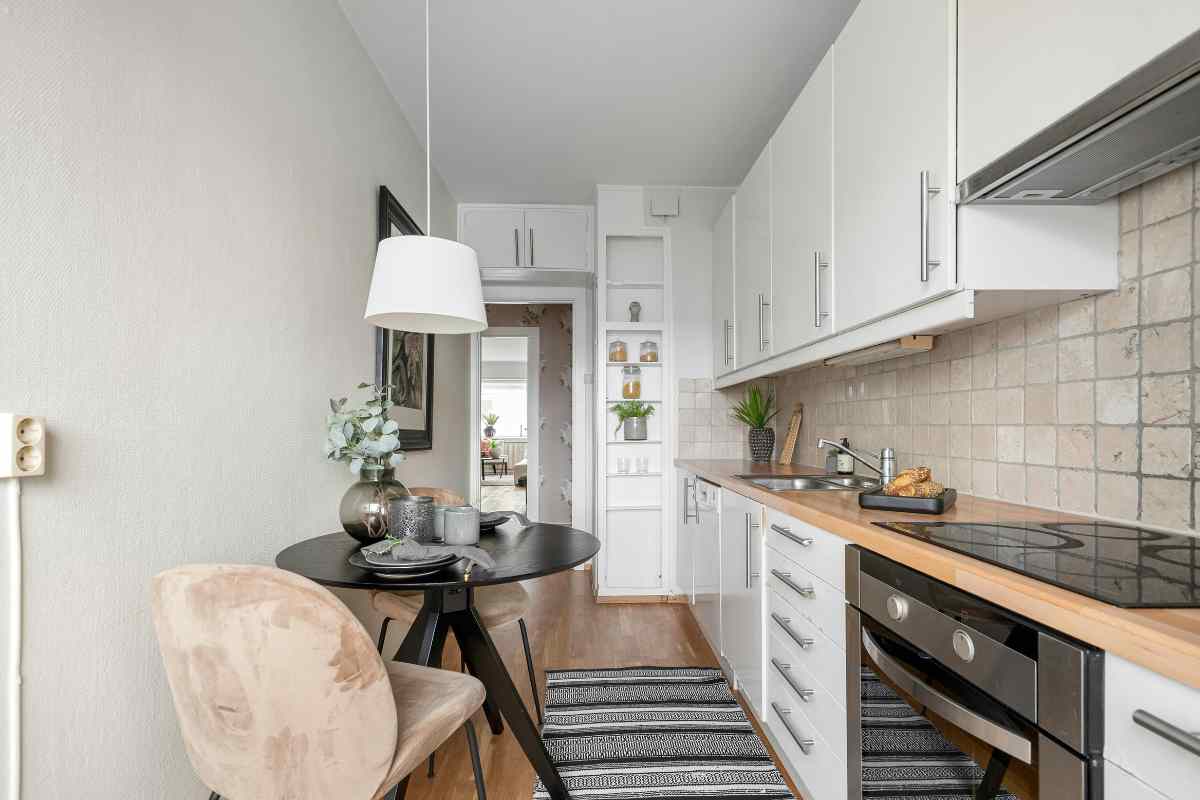 come arredare cucina piccola