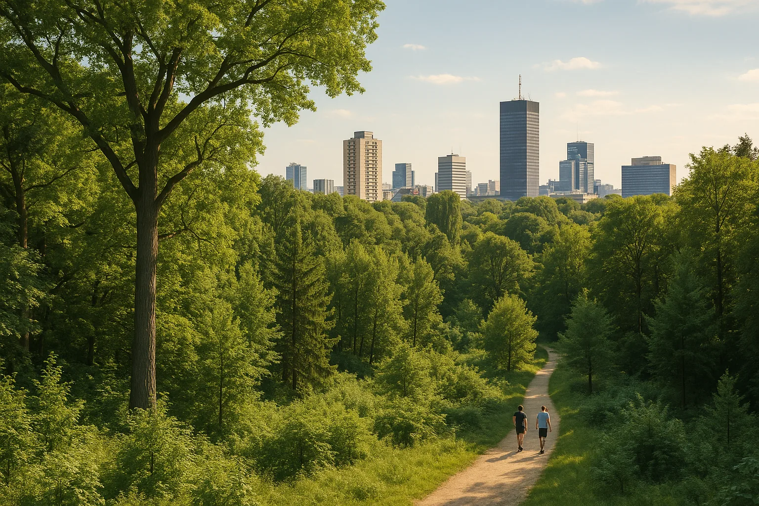 Foreste periurbane contro caldo e smog: perché la scelta delle specie arboree è cruciale (Firenze, Zagabria, Aix-en-Prov