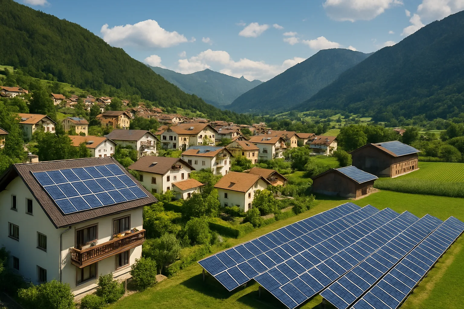 Comunità energetica in Trentino: 84 famiglie riducono la bolletta condividendo energia rinnovabile