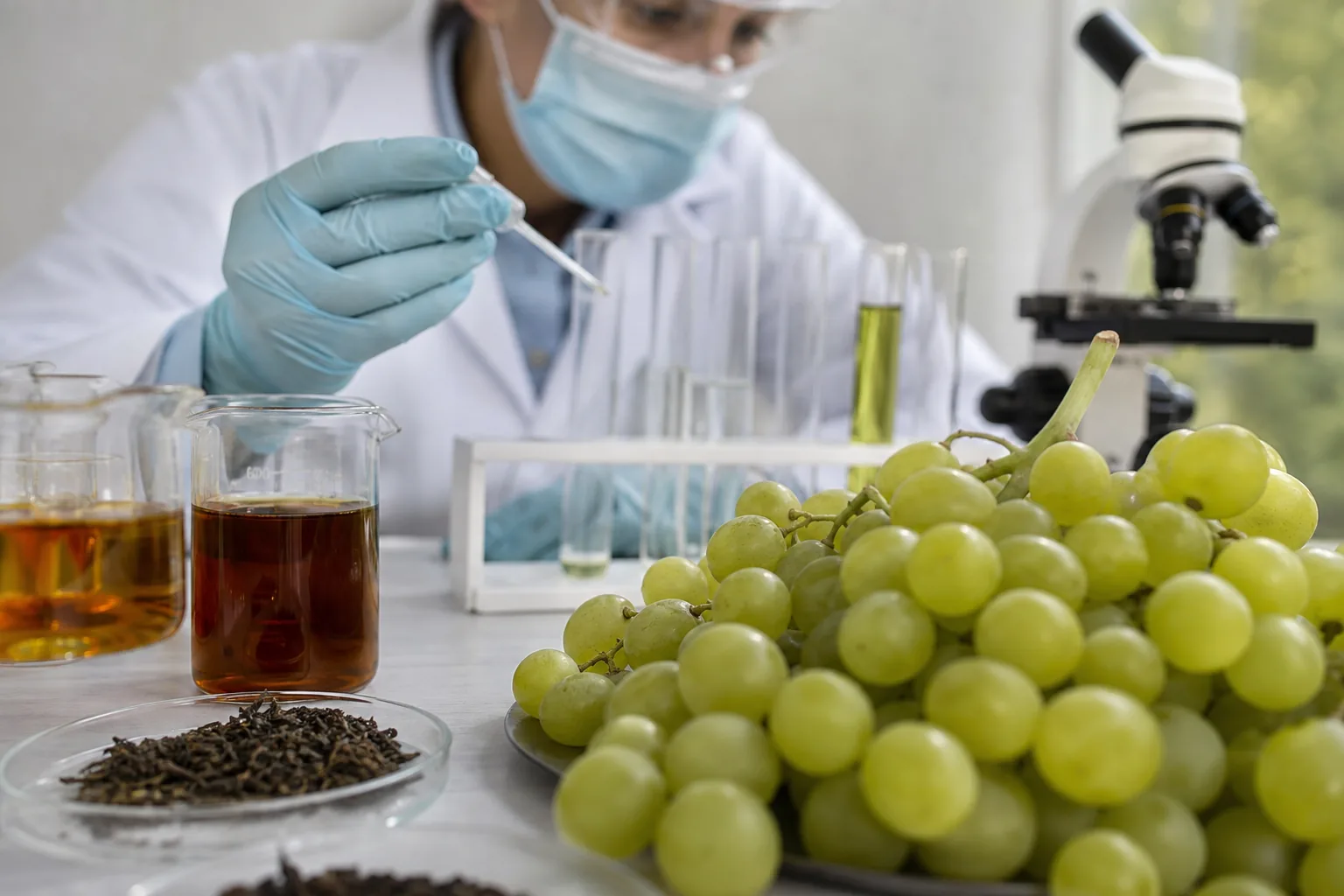 Pesticidi nel piatto: tè nero e uva italiana sotto accusa nei test svizzeri