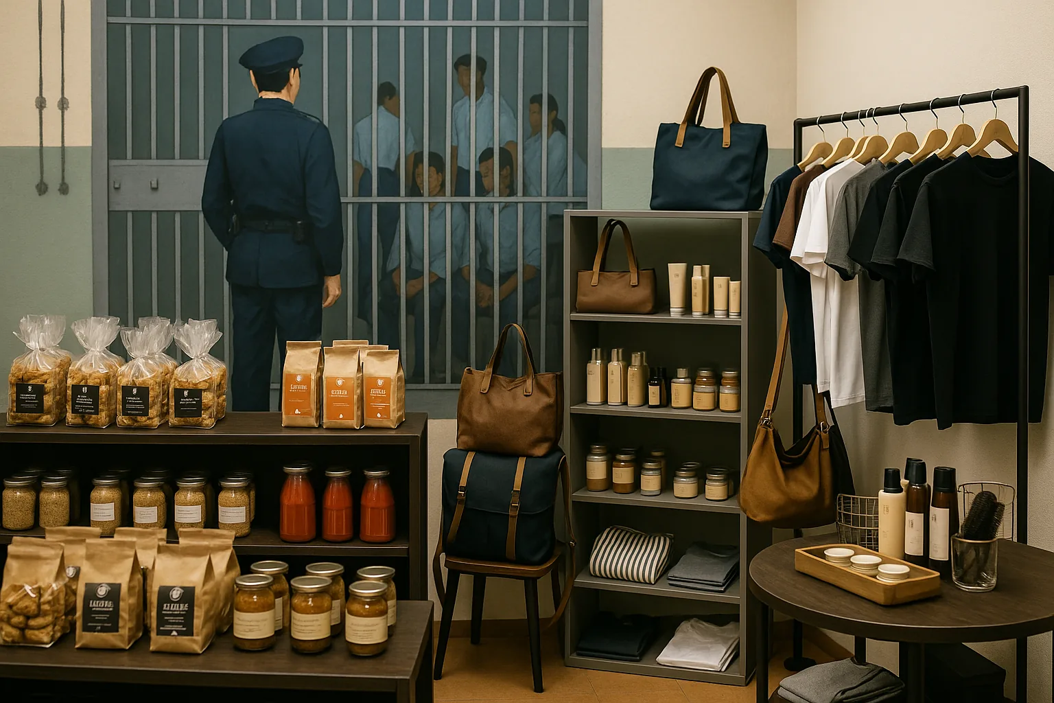 Freedhome a Torino: il concept store dove si comprano i prodotti fatti in carcere